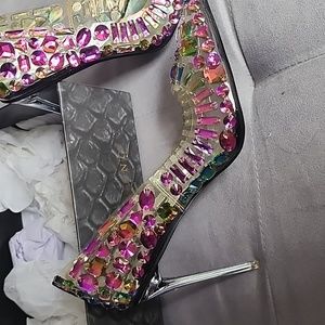 Multi color heel.4inch make offer